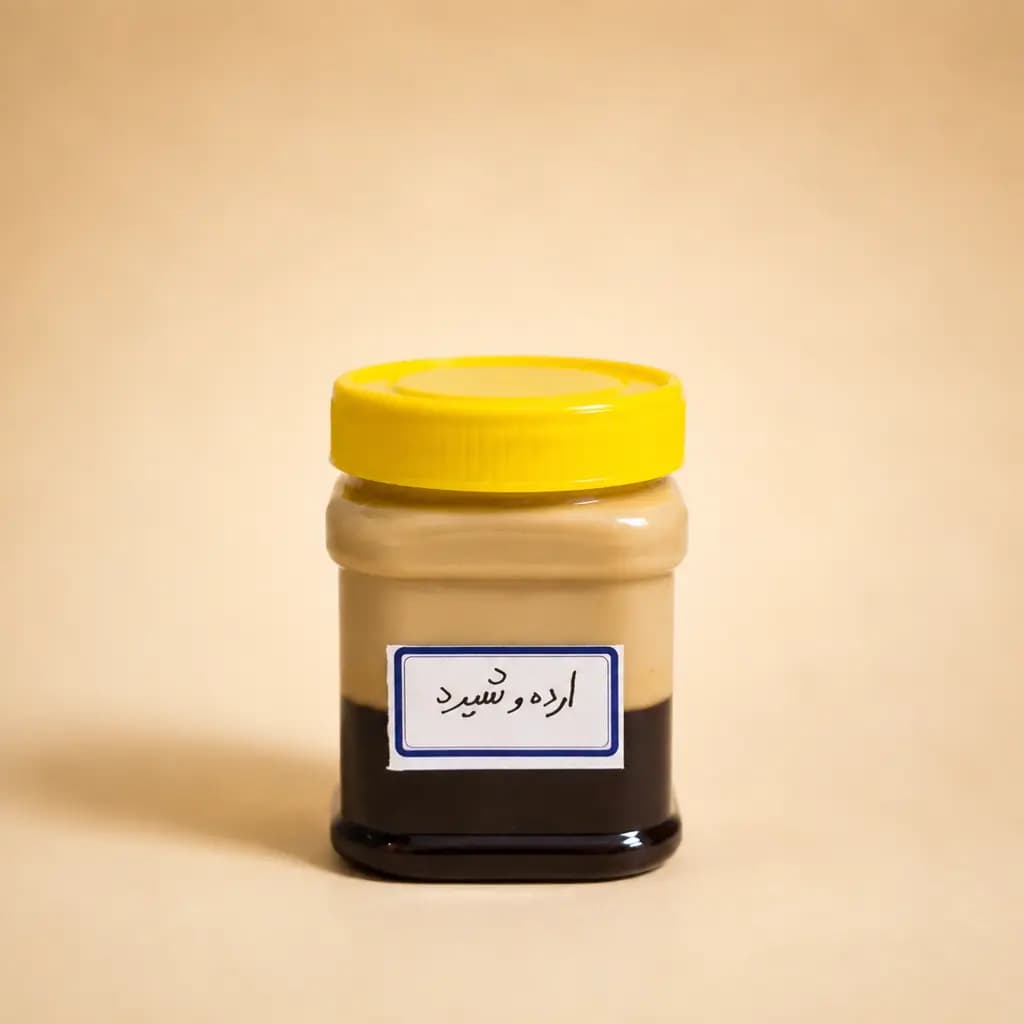 ارده و شیره دورنگ